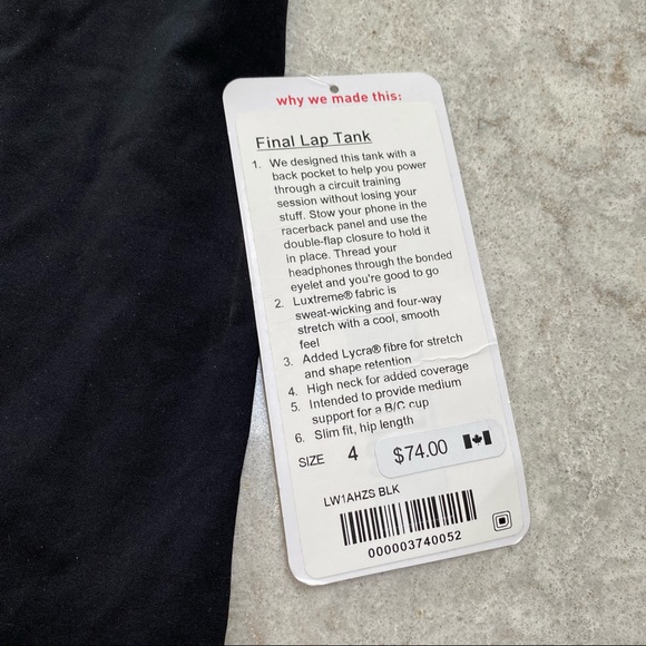 Lululemon Final Lap Tank - Picture 7 of 8